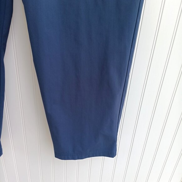 01 ALGO Pants 52 x 30 Navy Blue Performance Fit Moisture Wicking UPF 40 Mens - Picture 6 of 13